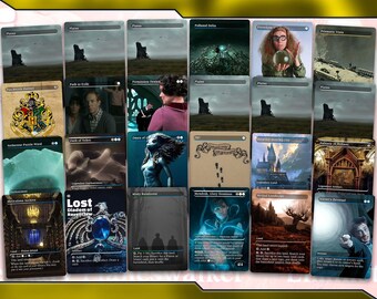 Harry Potter Good Wizards Proxy Commander Deck: Custom EDH - Etsy