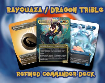 Rayquaza Dragon Tribal Commander Deck – The Ur-Dragon 100 Card Proxy EDH Deck