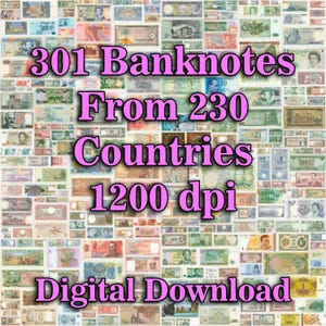 Vintage Money, Digital Vintage Banknotes, Banknotes For Journaling, Antique Banknotes, Digital Printable Banknotes, Old Currency Money