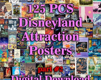 Jungle Cruise, Monorail, Tiki Room, Splash Mountain, World of Color, Fantasyland, Enchanted Tiki Room, Matterhorn Bobsleds, Epcot poster