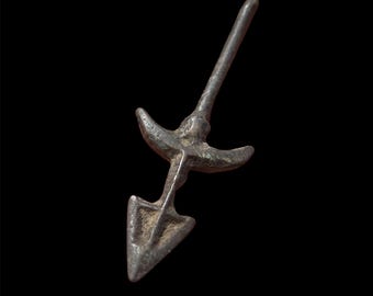 Life-size Ötzi Copper Axe Head Replica: Prehistoric Iceman's Tool