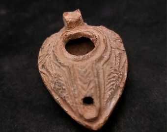 古代ギリシャ風、シレノス付き手作りローマ陶器オイルランプ - Etsy 日本