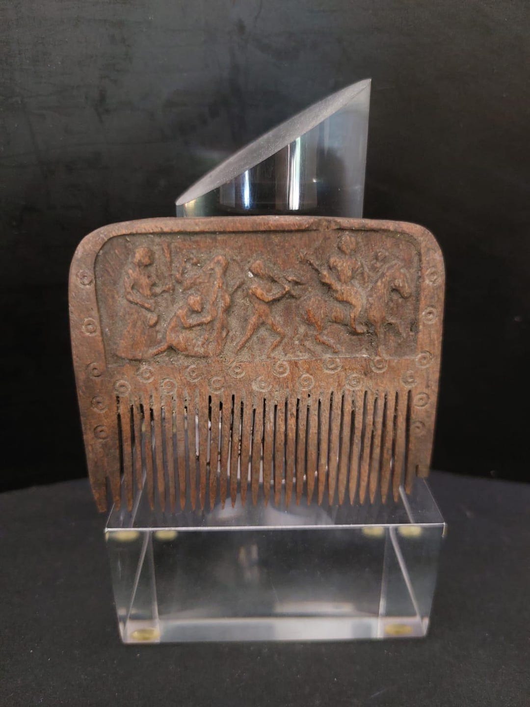 Roman Comb Very Rare Ancient Roman Bone Comb – Cavalry Scene and Antique ...