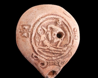 希少な、ユニークなアンティークローマ古代エジプトブロンズオイル