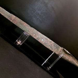 Ancient Bronze Blade – 40 cm – Late Bronze Age – Museum Quality