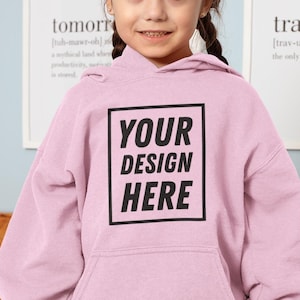 Youth Hoodie, Custom Toddler Hoodie, Custom Sweatshirt Kids, Custom Youth Back And Front Hoodie, Small Business Hoodie, Kids Custom Pullover