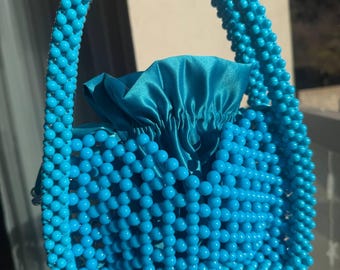 Vrouwen kralen tas zomer handgemaakte geweven tas feesttas luxe cadeau