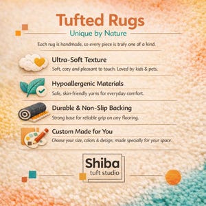Anime Keyboard Rug – Handmade Tufted Gaming Carpet, Gift for Gamer & Anime Fan image 6