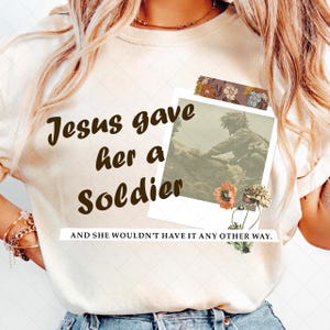 Jesus Gave Her A Soldie Png, Christan Png, Bible Viber Png, Jesus File Png , Digital File Donwload
