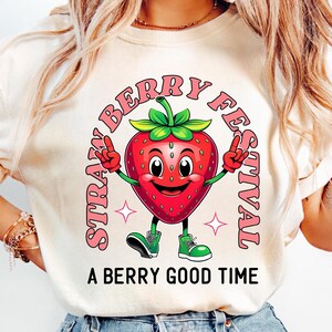 Strawberry Festival Png, A Berry Good Time png, Strawberry Coquettepng,Strawberry Festival png, Strawberry Season Png, Retro Summer Png