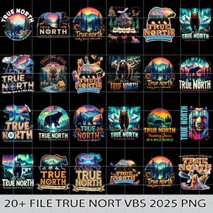 30+ True North VBS Clipart Bundle, Vacation Bible School, Vbs Sublimation Design, VBS Digital Download, Christian Summer Camp, Religious Png