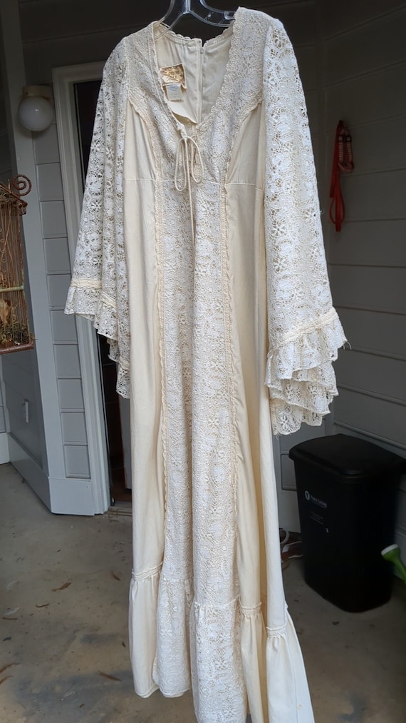 Rare 1970s Gunne Sax by Jessica Label Haute Fairy 