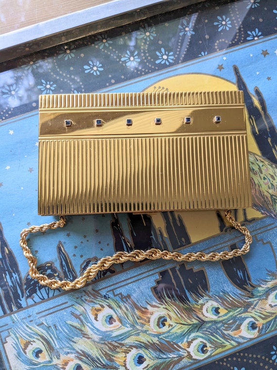 1950s evans online makeup clutch