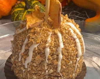 Jumbo Fall Gourmet Chocolate Covered Apples | 15 Seasonal Flavors | Fresh to Order