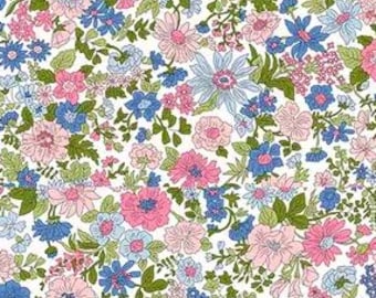 Liberty Floral Crib Sheet | Vintage Floral Baby Bedding | Custom