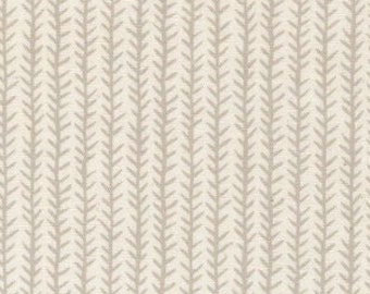 Beige Stripe Cotton Crib Sheet, Neutral Baby Bedding