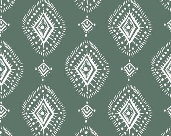 forest green crib sheet