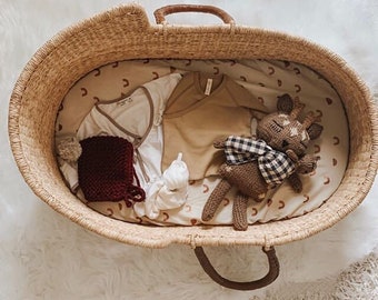 moses basket sheet set