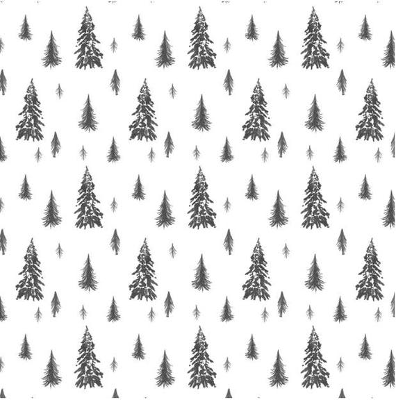 pine tree crib sheet