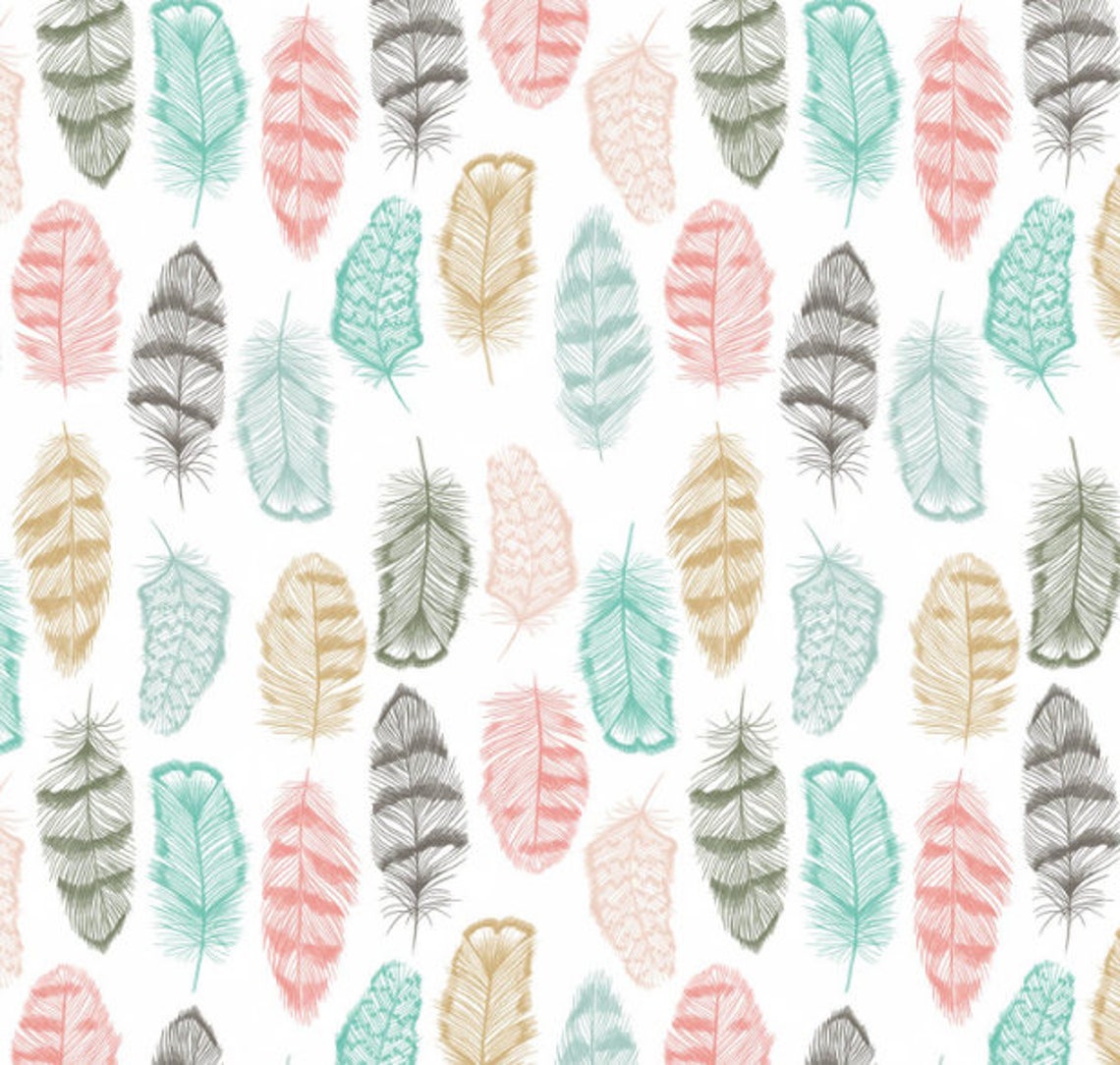 Neutral Baby Bedding Bloom Alma Mini Sheet / Feather Crib Etsy