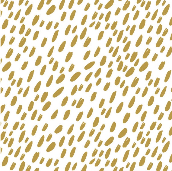 gold dot crib sheet