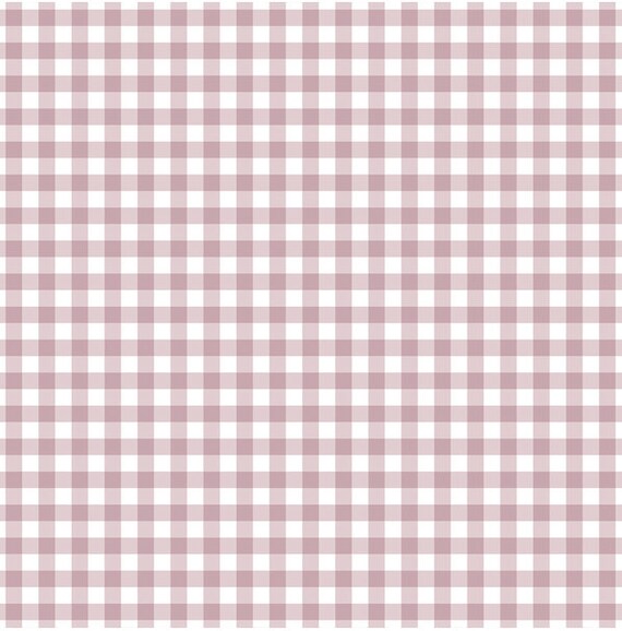 Rose Gingham Fitted Crib Sheet: Pink Baby Bedding