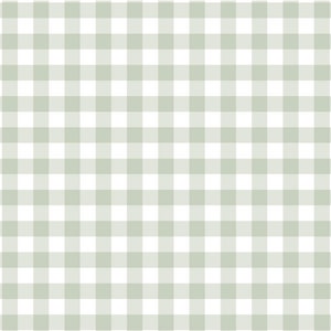 Süßes weißes Spannbettlaken grün Vichy Karo Minilaken kariert Babybettwäsche Alma Nestig Newton mini kariert