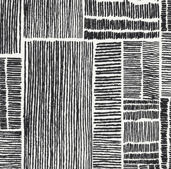 black and white fitted crib sheet