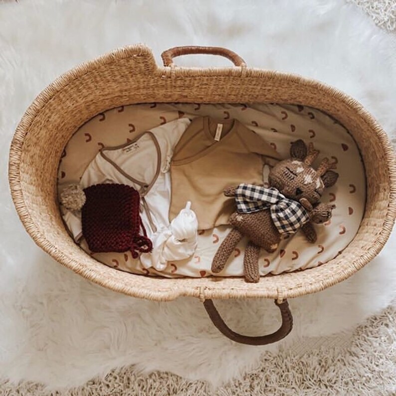 Moses Basket Sheet /Neutral Sheet / Custom sheet Etsy