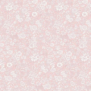 READY SHIP Liberty London Sheets Fitted Bedding blossoms Powder pink pastel pink White sheets custom cot cover