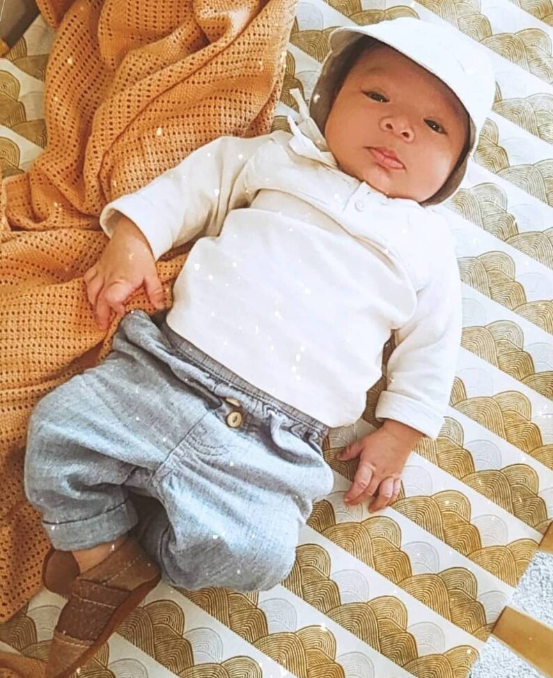 Mustard Baby Bedding Rainbow Nursery Crib Sheets mini Crib Etsy