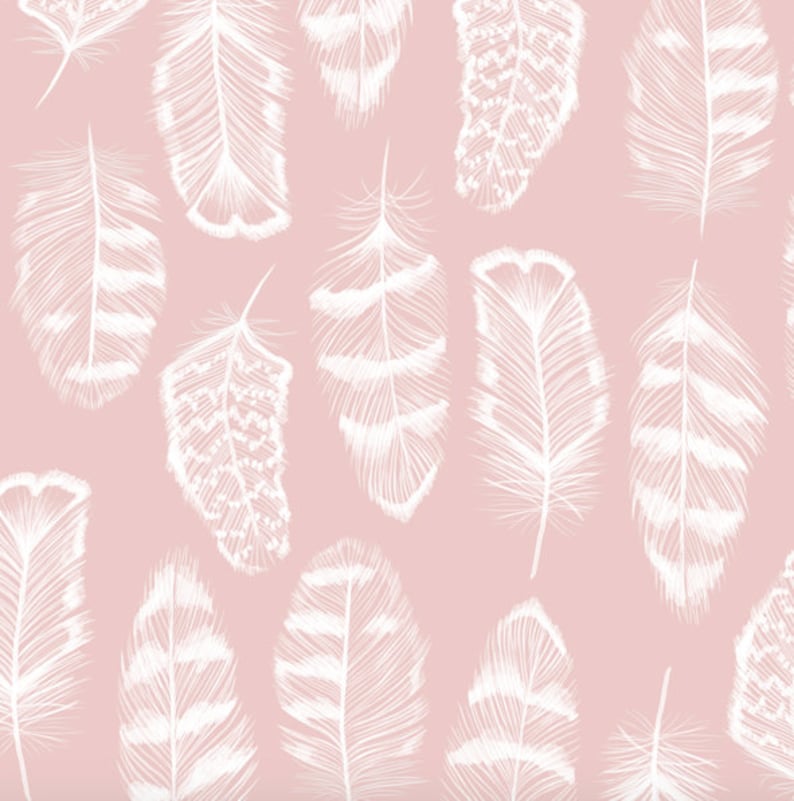 blush crib sheet
