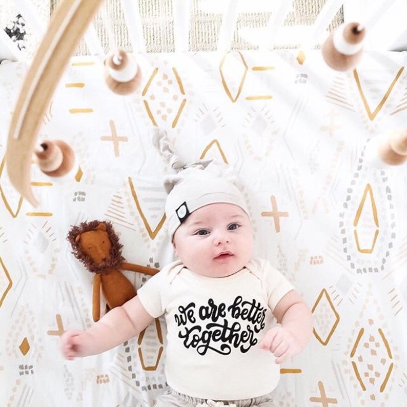Aztec Baby Bedding Tribal Crib Sheets Mini Crib Sheets Etsy