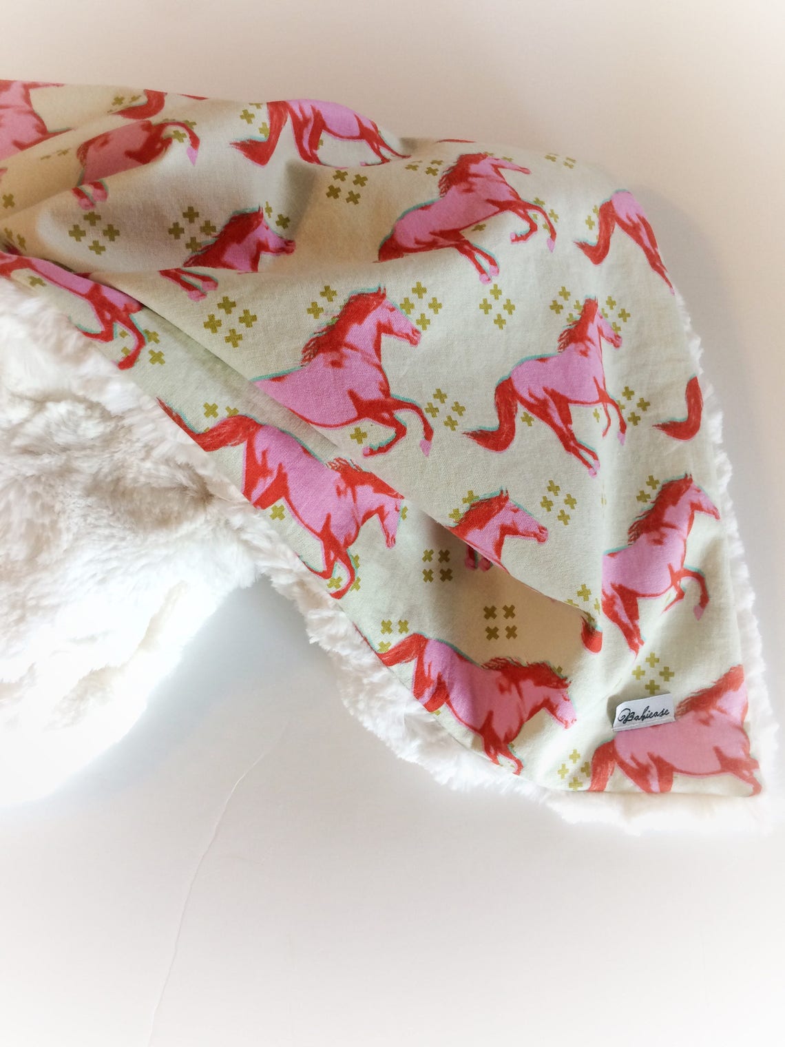 Baby GIRLS Blanket LOVEY Blanket / Girls Lovey /Fur Baby Etsy