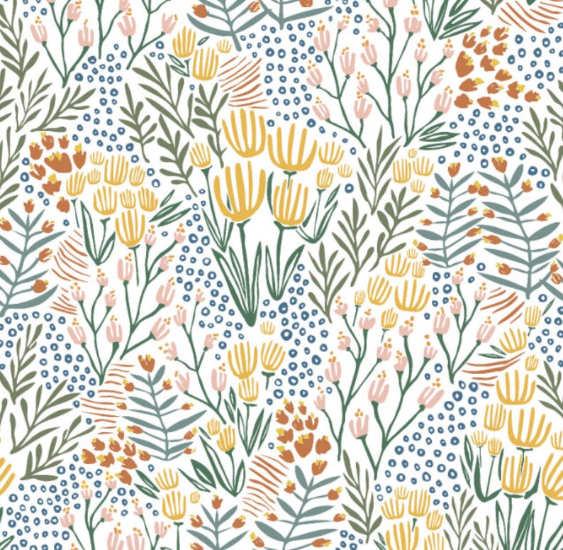 Girls Crib Bedding Boho Changing Pad Covers / Botanical Floral Etsy