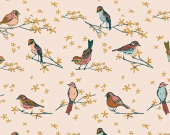 Birdie Baby Bedding GIRLS Fitted Crib Sheets birds blush pink vine Sheets Etsy Bedding bright happy