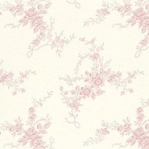 LAST ONE Changing Pad cover or bassinet sheet Bedding READY ship cream ivory cot southern Fresh cottagecore pink toile