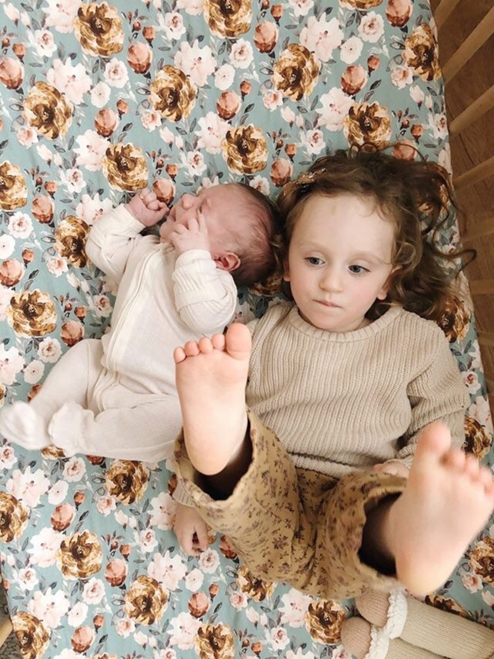 Girls Crib Sheet BLUSH BOHEMIAN Bedding Mini Crib / Girl Baby Etsy