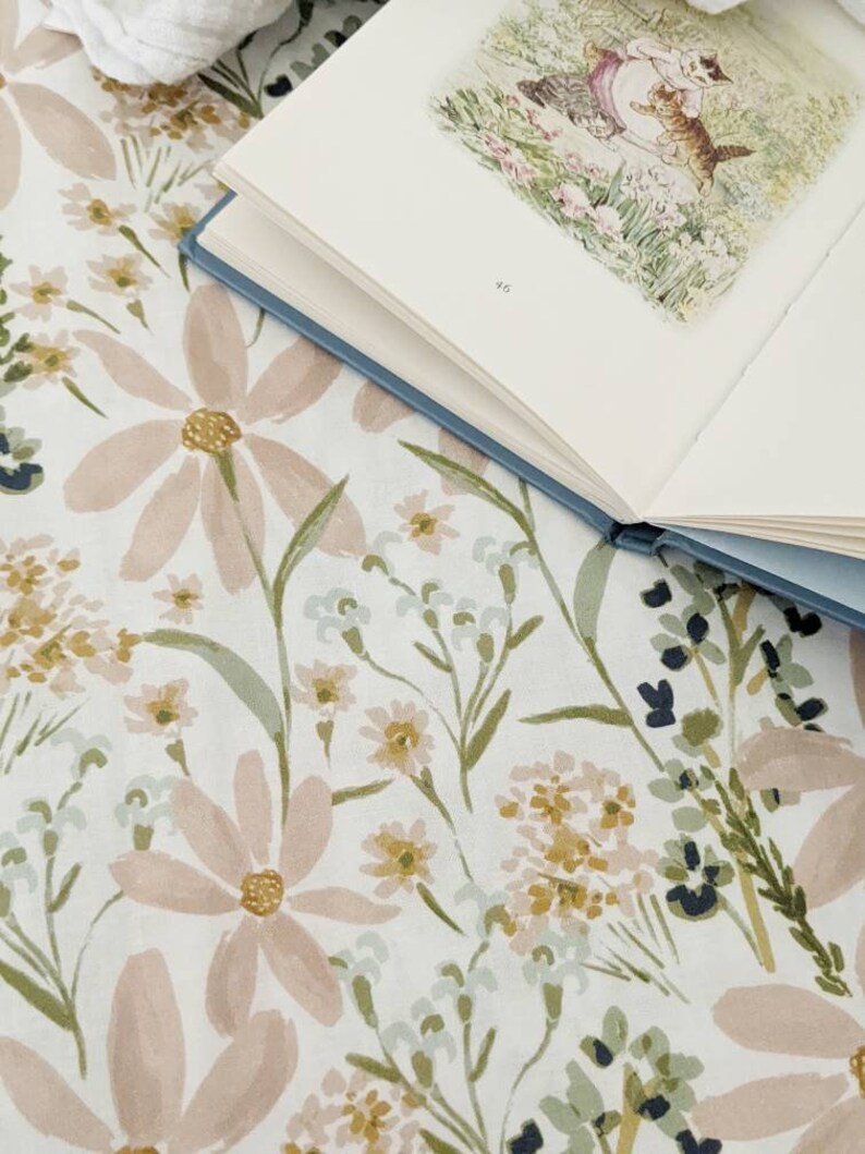 Girls Crib Bedding Blush Pink Boho Changing Pad Covers Etsy