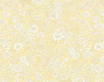 Liberty London Gult Blommigt Spjälsängslakan