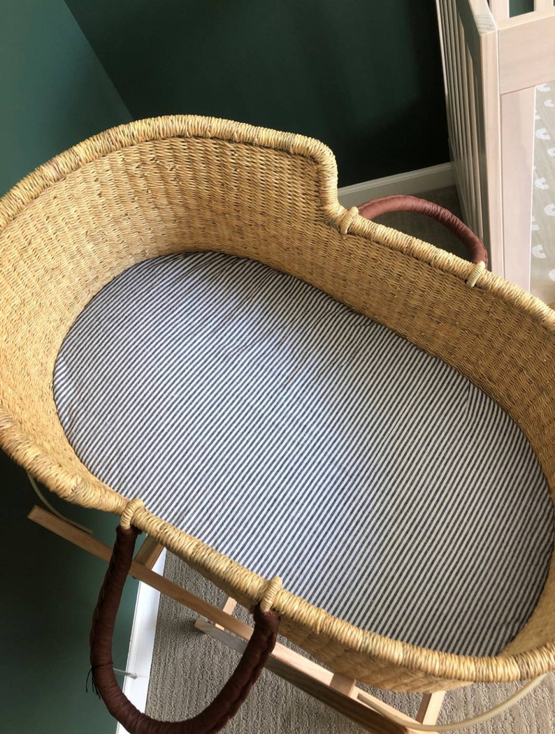 Changing Basket Cover Moses Basket Sheet Mattress Etsy