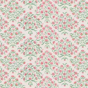 Blush Pink green Floral Crib Sheet: southern Girl Nursery Bedding
