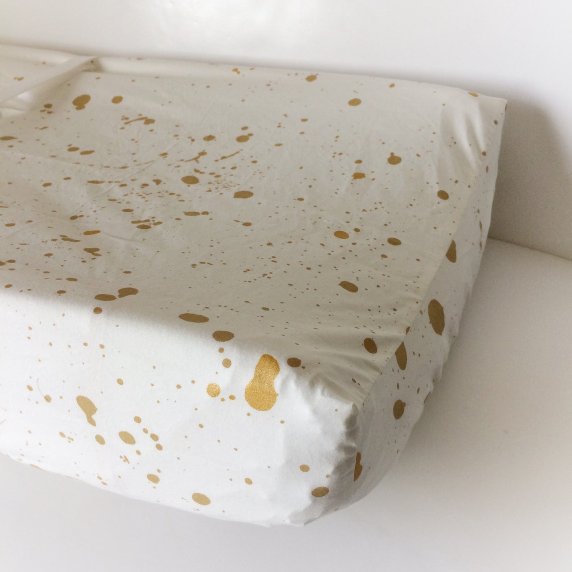 Gold Baby Sheet Metallic Gold Nursery / Gold Crib Sheet Etsy