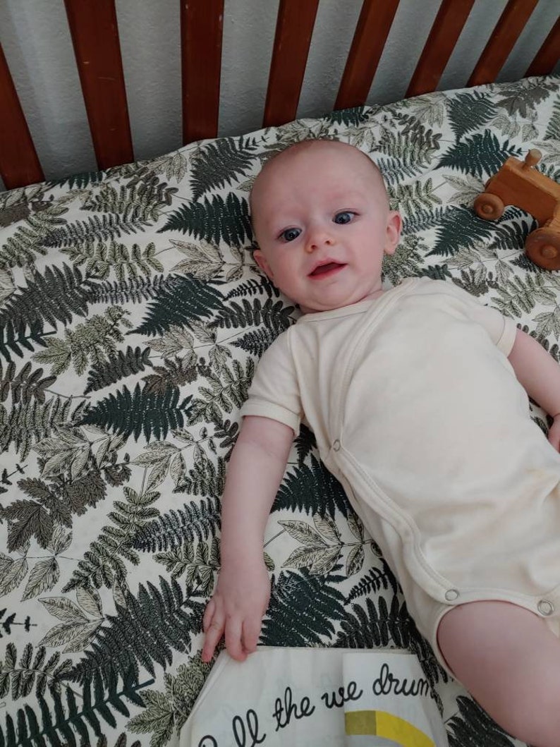 Baby Bedding Green Fitted Crib Sheets Sage Green Crib Etsy India