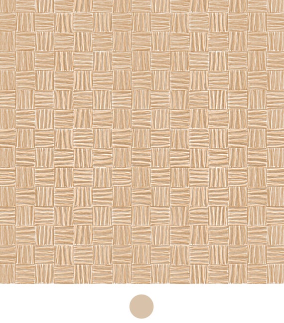 Rust colored top crib sheet
