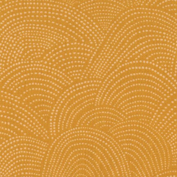 mustard yellow crib sheet