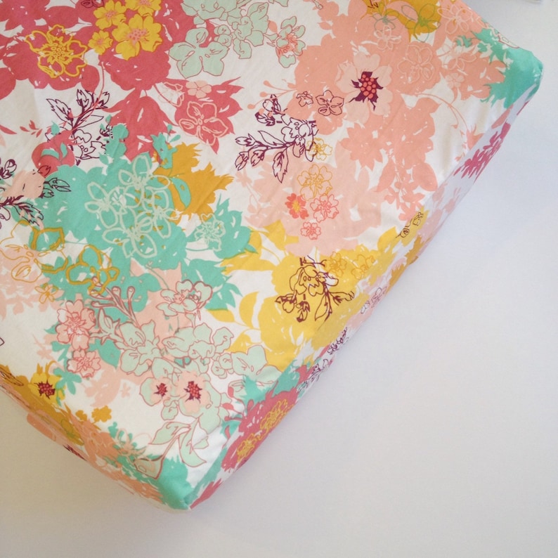 Boho Baby Bedding Fitted Crib Sheets / MINI Crib Sheets / Etsy