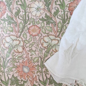 William Morris Baby Bedding READY SHIP Eucalyptus GREEN peachy pink rose Fitted Crib Sheets cream blush Mini Sheets Bedding classic