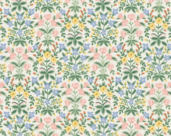 Literie pour lit de bébé grandmillennial Housses à langer Rifle Paper co. vintage Floral féminin Rose marguerite jaune Rose bleu Parure de lit pour lit bébé