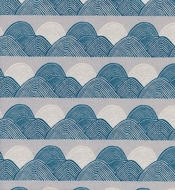 blue cot bedding